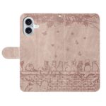 iPhone 16 Pro Max 合成革ケース 手帳型ケース iPhone 16e 対応 PU合成革 レザー ケース 手帳型ケース iPhone16 PUレザー ケース スマホケース 全5色 SKU:PC08022024051 - Image 4