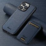 iPhone 16 Pro Max 背面型ケース magsafe対応レザー ケース 背面型ケース iPhone16 PUレザー ケース スマホケース 全3色 SKU:PC08022024054 - Image 3