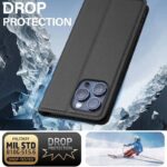 iPhone 16 Pro Max 合成革ケース 手帳型ケースiPhone 16e 対応 PU合成革 レザー ケース  手帳型ケース iPhone16 PUレザー ケース スマホケース  全5色 SKU:PC08022024058 - Image 8