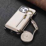 iPhone 16 Pro Max 合成革ケース 背面型ケース iPhone16シリーズ対応 PU合成革 レザー ケース 背面型ケース iPhone16 PUレザー ケース スマホケース 全6色 SKU:PC08022024063 - Image 6