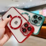 iPhone16 2in1 PC+TPU ケース magsafe対応ケース iPhone16 ケース 全面保護ケース   iphone全機種対応 ケース スマホケース 全10色 SKU:PC08022024064 - 画像 (5)