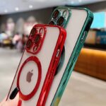 iPhone16 2in1 PC+TPU ケース magsafe対応ケース iPhone16 ケース 全面保護ケース   iphone全機種対応 ケース スマホケース 全10色 SKU:PC08022024064 - 画像 (2)