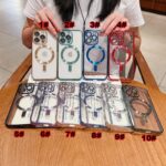 iPhone16 2in1 PC+TPU ケース magsafe対応ケース iPhone16 ケース 全面保護ケース   iphone全機種対応 ケース スマホケース 全10色 SKU:PC08022024064 - 画像 (4)