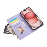 iPhone 16 Pro Max 合成革ケース 手帳型ケース iPhone16シリーズ対応 PU合成革 レザー ケース 手帳型ケース iPhone16 PUレザー ケース スマホケース  全6色 SKU:PC08022024075 - Image 17