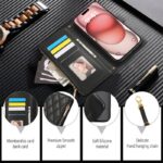 iPhone 16 Pro Max 合成革ケース 手帳型ケース iPhone16シリーズ対応 PU合成革 レザー ケース 手帳型ケース iPhone16 PUレザー ケース スマホケース  全6色 SKU:PC08022024075 - Image 9