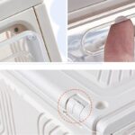 マグネット閉める可能 折りたたみ式 シューズボックス 透明 靴箱 シューズラック 収納ボックス 靴入れ  クリアシューズケース  靴収納ボックス 全2色 SKU:PC08082024026 - Image 6