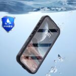 iPhone16 Pro Max shellbox PC+TPU+PETケース magsafe対応ケース iPhone16防水カバー  IPX68防水 TPUケース 全面保護  スマホ防水袋 全3色 SKU:PC08082024030 - Image 11