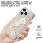 iPhone 16 Pro Max 合成革ケース 背面型ケース iPhone16シリーズ対応 PU合成革 レザー ケース 背面型ケース ショルダーストラップ iPhone16 PUレザー ケース スマホケース 全5色 SKU:PC08152024008 - Image 5