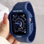Apple Watch 44/45mm TPU製 一体型 バンド マグネット バンド AppleWatch Ultra 49mm バンド アップルウォッチ カバー 全5色 SKU:PC08152024021 - Image 14