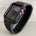 Apple Watch 44/45mm TPU製 一体型 バンド マグネット バンド AppleWatch Ultra 49mm バンド アップルウォッチ カバー 全5色 SKU:PC08152024021 - Image 2