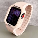 Apple Watch 44/45mm TPU製 一体型 バンド マグネット バンド AppleWatch Ultra 49mm バンド アップルウォッチ カバー 全5色 SKU:PC08152024021 - Image 12