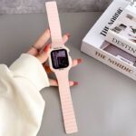 Apple Watch 44/45mm TPU製 一体型 バンド マグネット バンド AppleWatch Ultra 49mm バンド アップルウォッチ カバー 全5色 SKU:PC08152024021 - Image 11