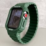 Apple Watch 44/45mm TPU製 一体型 バンド マグネット バンド AppleWatch Ultra 49mm バンド アップルウォッチ カバー 全5色 SKU:PC08152024021 - Image 9