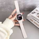 Apple Watch 44/45mm TPU製 一体型 バンド マグネット バンド AppleWatch Ultra 49mm バンド アップルウォッチ カバー 全5色 SKU:PC08152024021 - Image 7