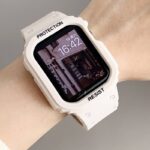 Apple Watch 44/45mm TPU製 一体型 バンド マグネット バンド AppleWatch Ultra 49mm バンド アップルウォッチ カバー 全5色 SKU:PC08152024021 - Image 6