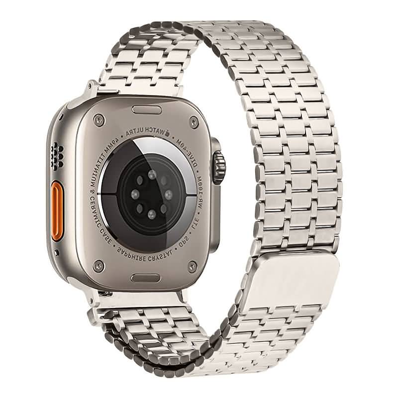 PC09182024004-02.jpg 42/44/45/49mm Apple watch ステンレス製バンド 強磁力 Apple Watch 38/40/41mm アップルウォッチ バンド 取付簡単 全4色 SKU:PC09182024004 - Image 1