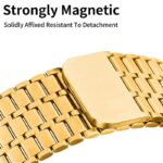42/44/45/49mm Apple watch ステンレス製バンド 強磁力 Apple Watch 38/40/41mm アップルウォッチ バンド 取付簡単 全4色 SKU:PC09182024004 - Image 6