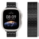 42/44/45/49mm Apple watch ステンレス製バンド 強磁力 Apple Watch 38/40/41mm アップルウォッチ バンド 取付簡単 全4色 SKU:PC09182024004 - Image 2