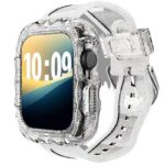 Apple watch Series10 46mm TPU製一体型バンド Apple watch Series10 42mm ケース 耐衝撃 アップル ウォッチ 保護ケース 着装まま充電可能 全6色 SKU:PC09182024006 - Image 11