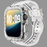 Apple watch Series10 46mm TPU製一体型バンド Apple watch Series10 42mm ケース 耐衝撃 アップル ウォッチ 保護ケース 着装まま充電可能 全6色 SKU:PC09182024006 - Image 2