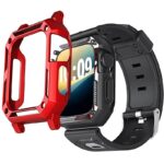 Apple watch Series10 46mm TPU製一体型バンド AppleWatch Ultra49mm  ケース  耐衝撃 アップル ウォッチ 保護ケース 着装まま充電可能 全8色 SKU:PC09182024007 - Image 3