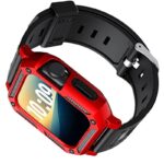 Apple watch Series10 46mm TPU製一体型バンド AppleWatch Ultra49mm  ケース  耐衝撃 アップル ウォッチ 保護ケース 着装まま充電可能 全8色 SKU:PC09182024007 - Image 5