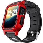 Apple watch Series10 46mm TPU製一体型バンド AppleWatch Ultra49mm  ケース  耐衝撃 アップル ウォッチ 保護ケース 着装まま充電可能 全8色 SKU:PC09182024007 - Image 2