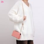 スマホポーチ 合成革 スマホショルダーバッグ  iphone16ポーチ 斜め掛けミニバッグ カードや小銭等も収納 多機能 スマホポーチ 入れたまま操作 斜め掛けミニバッグ 全2色 SKU:PC09182024010 - Image 7