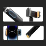 三脚ホルダー AKS01 リモコン付き 多機能自撮り棒 360°回転可能 ポータブルスタンド 1.60m 三脚スタンド vlogタブレット  360°回転 セルカ棒  SKU:PC1282024011LT - Image 13