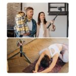 三脚ホルダー AKS01 リモコン付き 多機能自撮り棒 360°回転可能 ポータブルスタンド 1.60m 三脚スタンド vlogタブレット  360°回転 セルカ棒  SKU:PC1282024011LT - Image 12