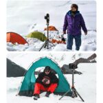 三脚ホルダー AKT08 リモコン付き 多機能自撮り棒 360°回転可能 ポータブルスタンド 1.6m 三脚スタンド vlogタブレット  360°回転 セルカ棒 全2色 SKU:PC1282024013LT - Image 10