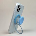 MagSafe対応 ぷにぷにシリコンスマホグリップ スマホスタンド 超強力磁石搭載 落下防止 携帯スタンド スタンド ホルダー マグセーフ対応 全5色 SKU:AC04192025007 - Image 16