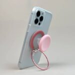 MagSafe対応 ぷにぷにシリコンスマホグリップ スマホスタンド 超強力磁石搭載 落下防止 携帯スタンド スタンド ホルダー マグセーフ対応 全5色 SKU:AC04192025007 - Image 15