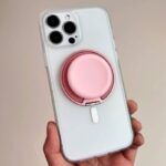 MagSafe対応 ぷにぷにシリコンスマホグリップ スマホスタンド 超強力磁石搭載 落下防止 携帯スタンド スタンド ホルダー マグセーフ対応 全5色 SKU:AC04192025007 - Image 10