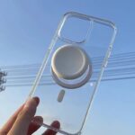 MagSafe対応 ぷにぷにシリコンスマホグリップ スマホスタンド  超強力磁石搭載 落下防止 携帯スタンド  スタンド ホルダー マグセーフ対応  全6色 SKU:AC04192025014 - Image 7