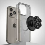 MagSafe対応 ぷにぷにシリコンスマホグリップ スマホスタンド 超強力磁石搭載 落下防止 携帯スタンド スタンド ホルダー マグセーフ対応 全5色 SKU:AC04192025015 - Image 11