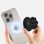 MagSafe対応 ぷにぷにシリコンスマホグリップ スマホスタンド 超強力磁石搭載 落下防止 携帯スタンド スタンド ホルダー マグセーフ対応 全5色 SKU:AC04192025015 - Image 8