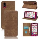 Aquos wish 4/SH-52E 合成革ケース 手帳型ケース Aquos R10 手帳型ケースAquos wish 5 PUレザー ケース スマホケース  全10色  SKU:AC04252025023 - Image 13