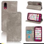 Aquos wish 4/SH-52E 合成革ケース 手帳型ケース Aquos R10 手帳型ケースAquos wish 5 PUレザー ケース スマホケース  全10色  SKU:AC04252025023