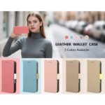 iPhone 17 手帳型ケース  腕ストラップ付属 iPhone 16e対応手帳型ケース iPhone16 PUレザー ケース スマホケース 全5色 SKU:AC04262025019 - Image 11