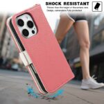 iPhone 17 手帳型ケース  腕ストラップ付属 iPhone 16e対応手帳型ケース iPhone16 PUレザー ケース スマホケース 全5色 SKU:AC04262025019 - Image 9