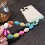 手首 腕掛け ハンドストラップ 手首ストラップ スマホ ストラップ 携帯ストラップ リストストラップ 手首 落下防止 紐 ひも ハンドストラップ 全13色 SKU:AC04302025001 - Image 13