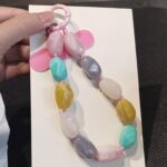 手首 腕掛け ハンドストラップ 手首ストラップ スマホ ストラップ 携帯ストラップ リストストラップ 手首 落下防止 紐 ひも ハンドストラップ 全13色 SKU:AC04302025001 - Image 7