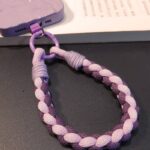 手首 腕掛け ハンドストラップ 手首ストラップ スマホ ストラップ 携帯ストラップ リストストラップ 手首 落下防止 紐 ひも ハンドストラップ 全4色 SKU:AC04302025003 - Image 5