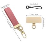 手首 腕掛け ハンドストラップ 手首ストラップ スマホ ストラップ 携帯ストラップ リストストラップ 手首 落下防止 紐 ひも ハンドストラップ 全6色 SKU:AC04302025004 - Image 15