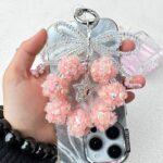 かわいい キラキラ 手首 ハンドストラップ 携帯ストラップ キラキラ キーホルダー スマホストラップ 女子 短い 可愛い スマホ スマホストラップ リストストラップ   SKU:AC04302025005