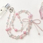 かわいい キラキラ 手首 ハンドストラップ 携帯ストラップ キラキラ キーホルダー スマホストラップ 女子 短い 可愛い スマホ スマホストラップ リストストラップ  SKU:AC04302025006 - Image 2