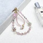 かわいい キラキラ 手首 ハンドストラップ 携帯ストラップ キラキラ キーホルダー スマホストラップ 女子 短い 可愛い スマホ スマホストラップ リストストラップ  SKU:AC04302025007 - Image 8