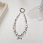 かわいい キラキラ 手首 ハンドストラップ 携帯ストラップ キラキラ キーホルダー スマホストラップ 女子 短い 可愛い スマホ スマホストラップ リストストラップ  SKU:AC04302025008 - Image 3