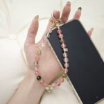 かわいい キラキラ 手首 ハンドストラップ 携帯ストラップ キラキラ キーホルダー スマホストラップ 女子 短い 可愛い スマホ スマホストラップ リストストラップ  SKU:AC04302025012